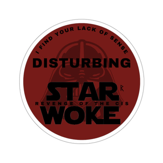 Star Woke - Vader Sticker