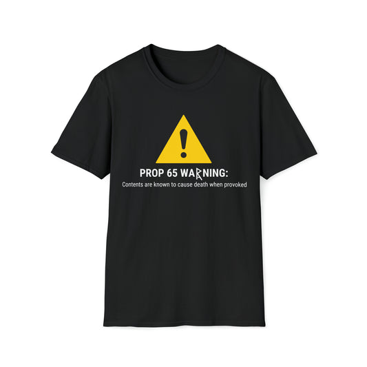 Prop 65 Warning - Black